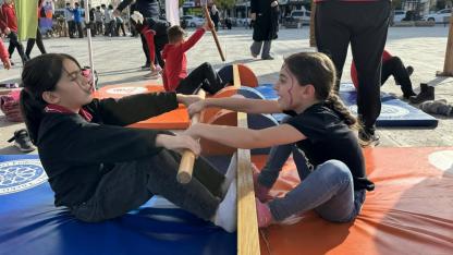 Ata yadigarı oyunlar Karaman'da canlandı