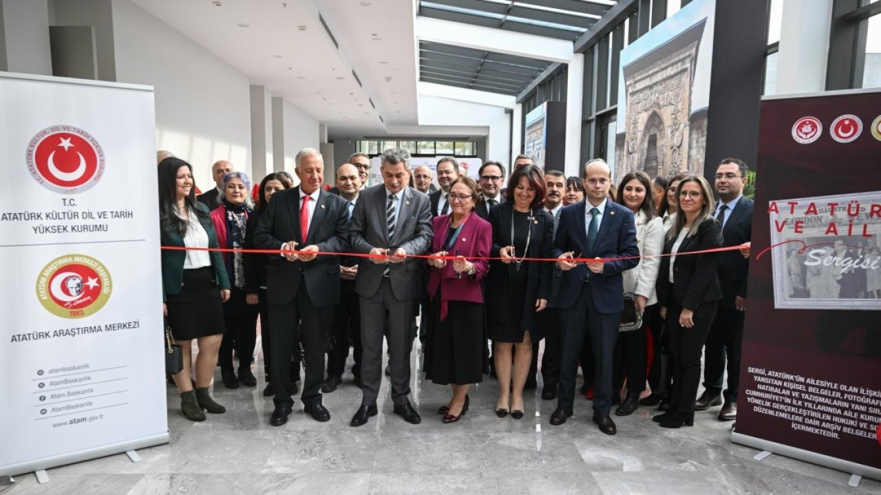 &quot;Atatürk ve Aile Sergisi&quot; açıldı