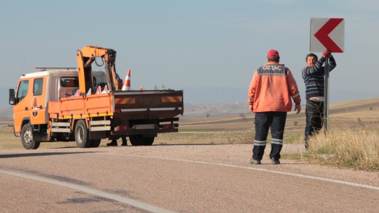Beypazarı ve Güdül'de trafik işaretleri sadeleştiriliyor