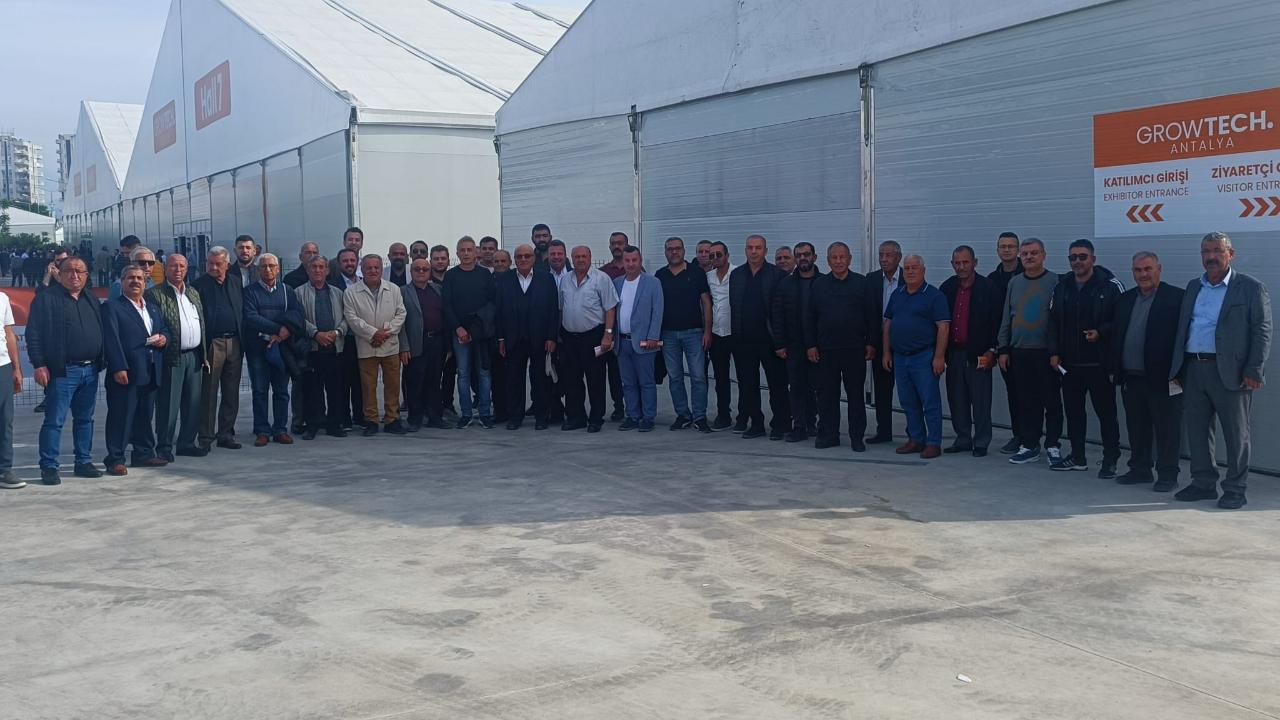 Borsa heyeti tarımın kalbinde