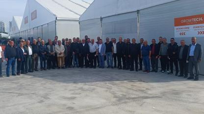 Borsa heyeti tarımın kalbinde