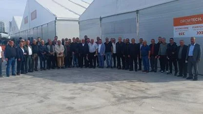 Borsa heyeti tarımın kalbinde