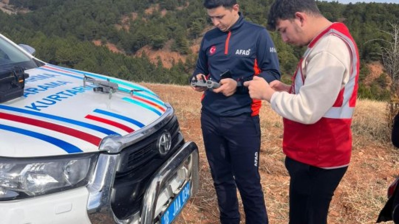 Çankırı&#039;da haber alınamayan kişi için arama çalışması başlatıldı