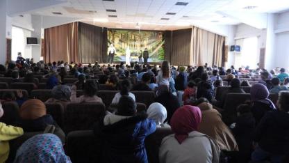 Çocuklar doyasıya eğlendi