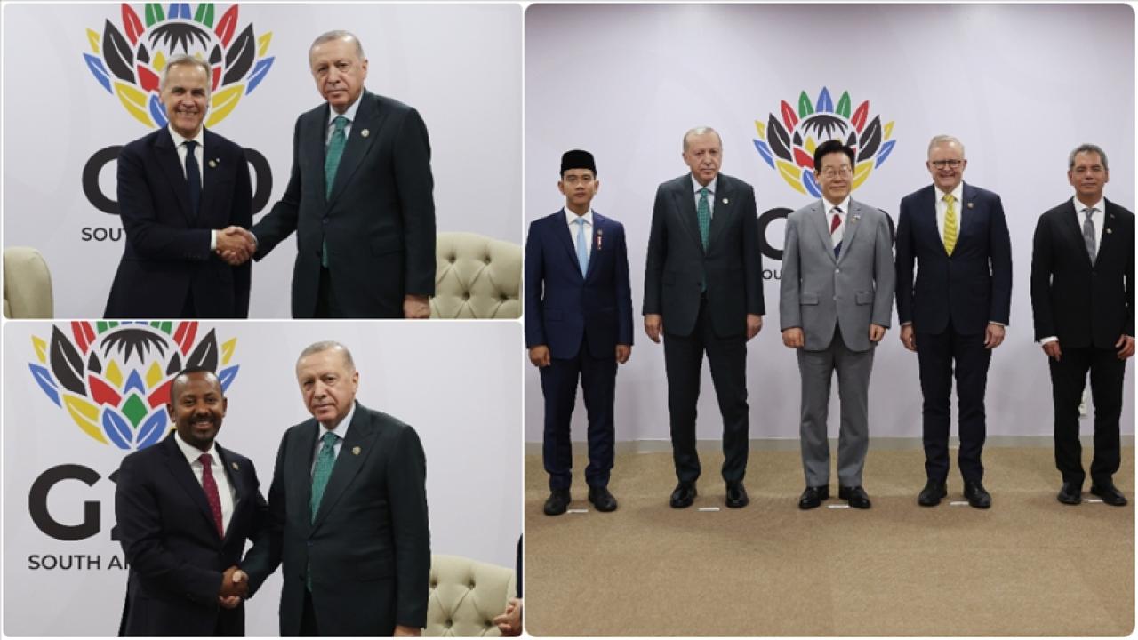 Cumhurbaşkanı Erdoğan'dan diplomasi trafiği