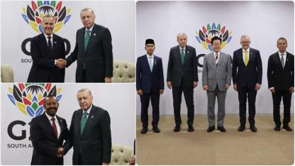 Cumhurbaşkanı Erdoğan'dan diplomasi trafiği