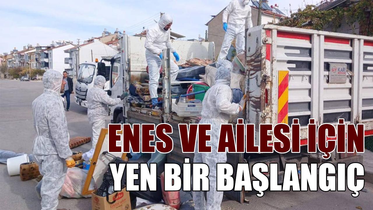 Enes ve ailesi için yeni bir başlangıç