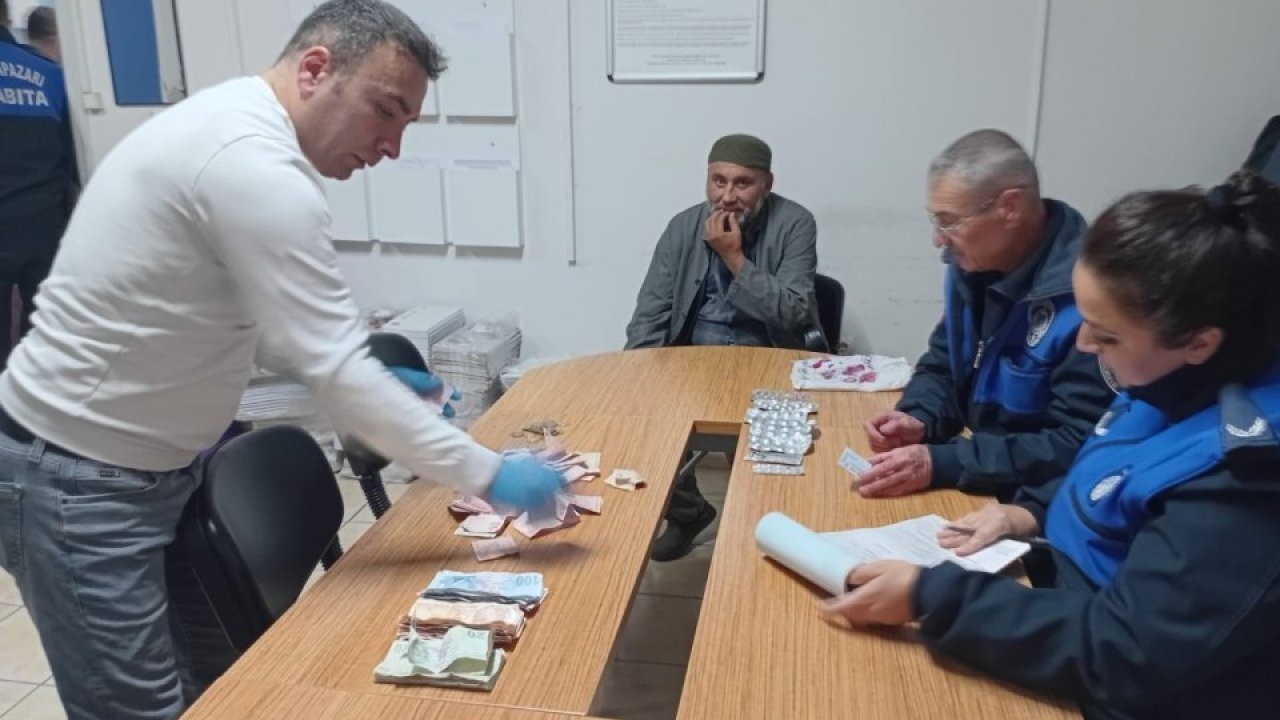 Eskişehir'deki dilencilerden 6 bin 850 lira ele geçirildi