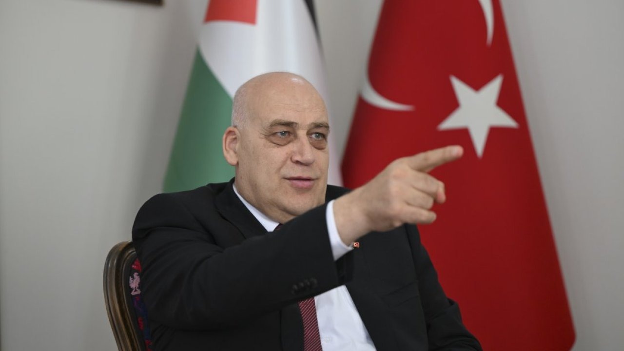 Filistin&#039;in yeni Ankara Büyükelçisi Abu Jaish, Türkiye&#039;nin ülkesinin en büyük destekçisi olduğunu söyledi: