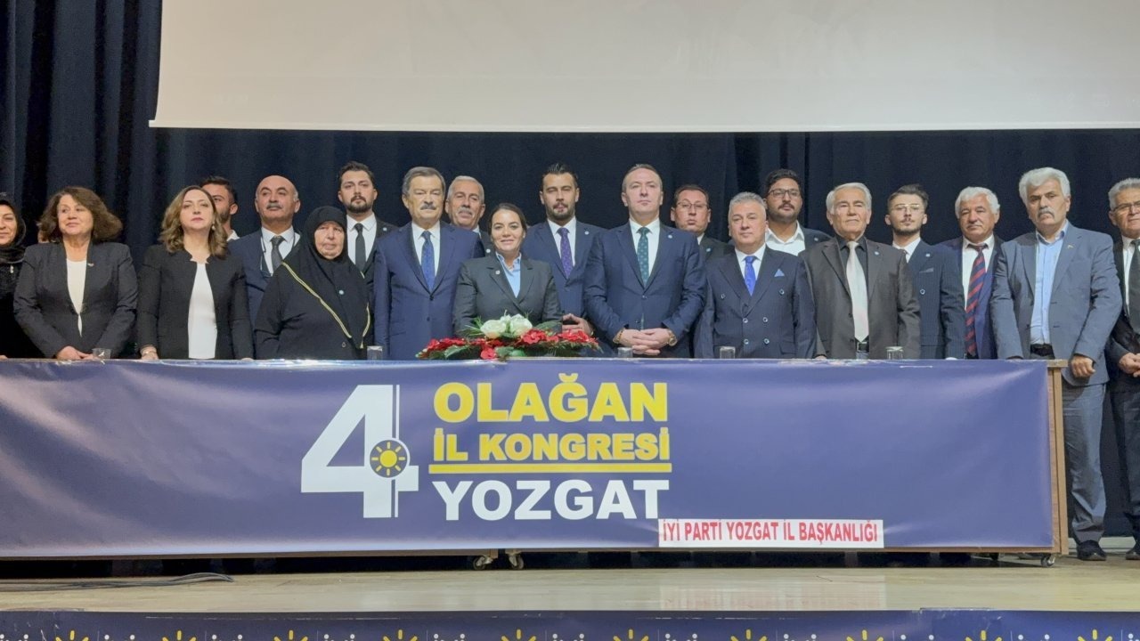 İYİ Parti Yozgat İl Başkanlığının 4. Olağan Kongresi yapıldı