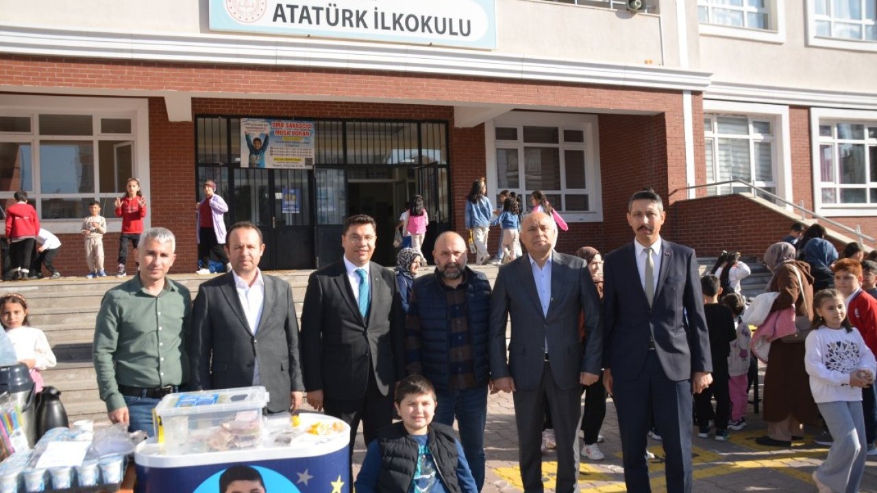 Kahramankazan&#039;da DMD hastası çocuk için kermes düzenlendi