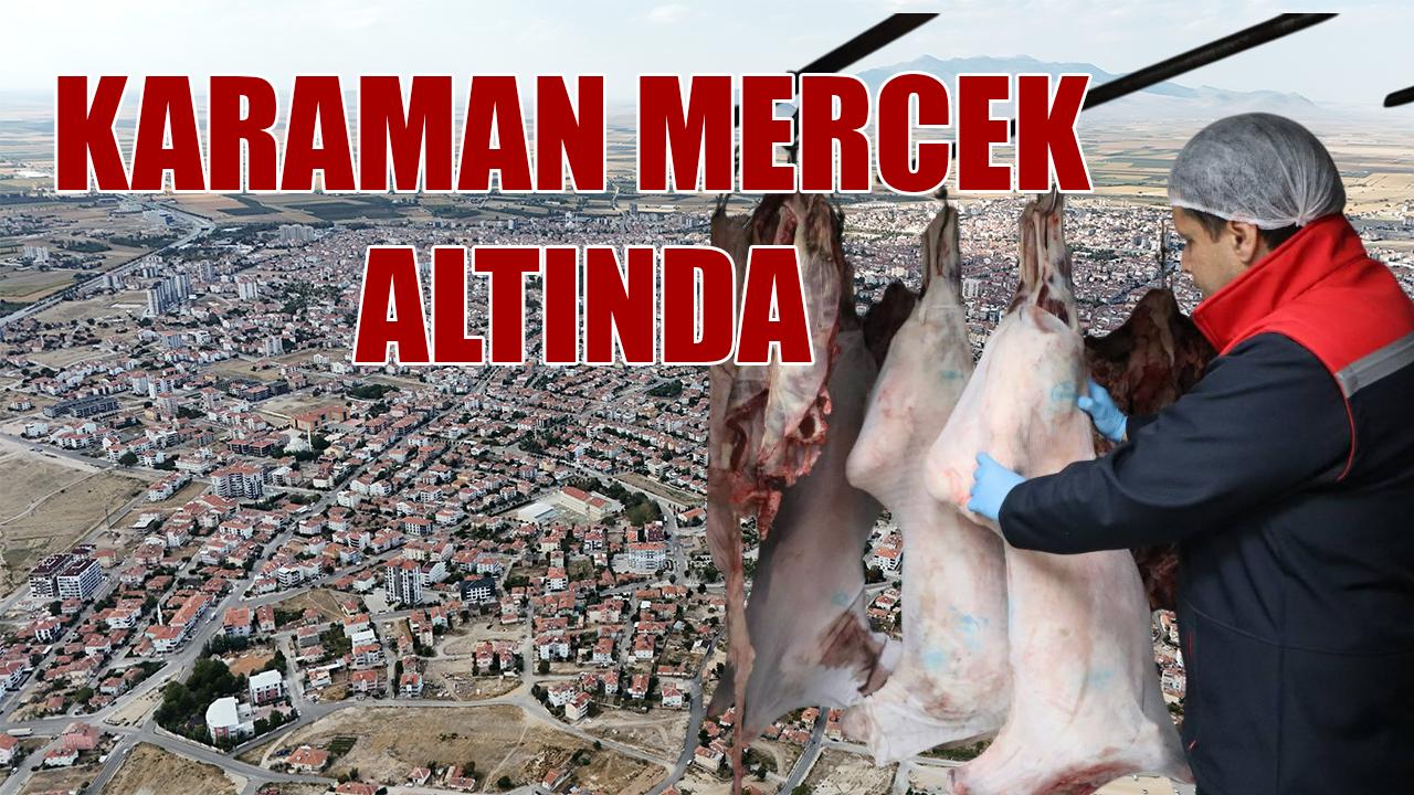 Karaman mercek altında