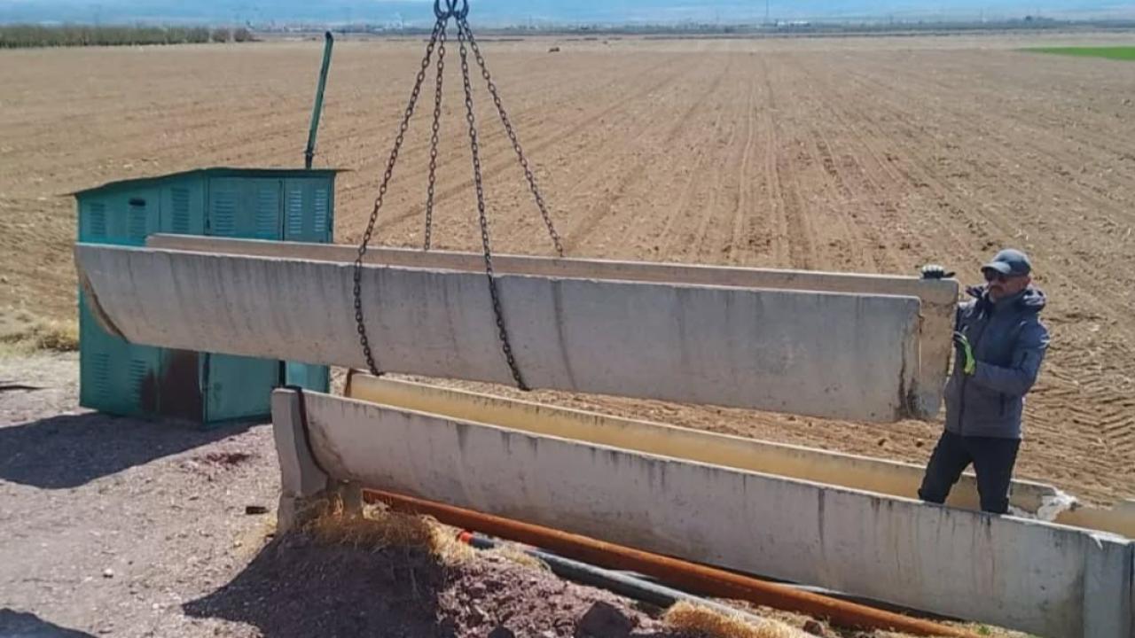 Karaman Ovası’nda bakım sürüyor