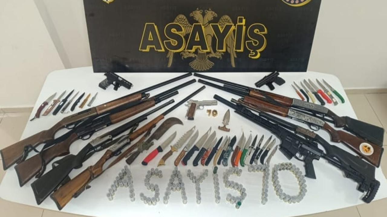 Karaman’da 7 günde cephanelik ortaya çıktı