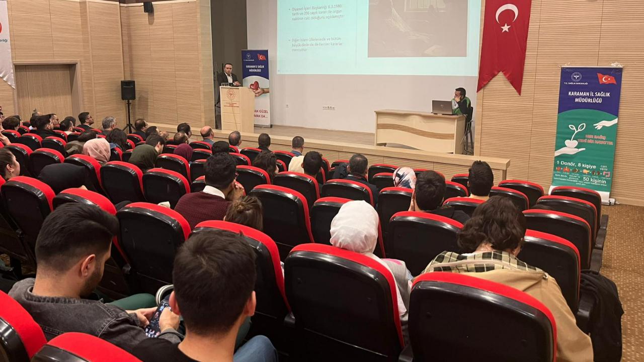 Karaman’da hayat kurtarma konferansı