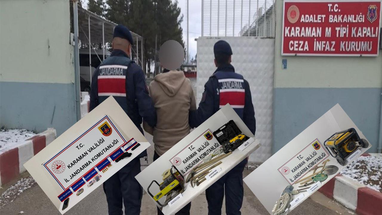 Karaman’da jandarma teyakkuzda