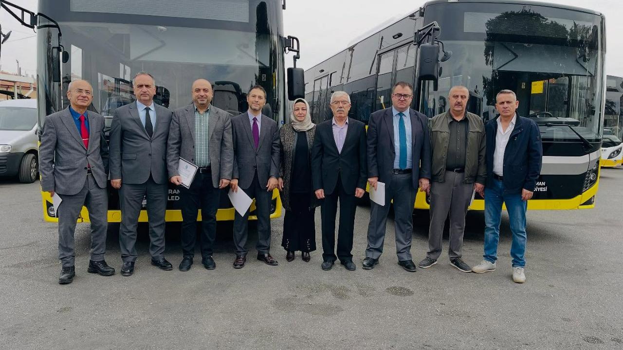 Karamanlı şoförler sınavı geçti