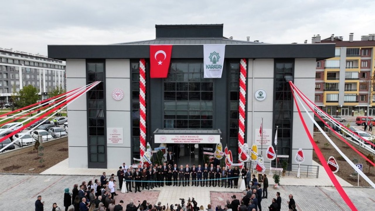 Karatay&#039;da yeni sağlık merkezi hizmete açıldı