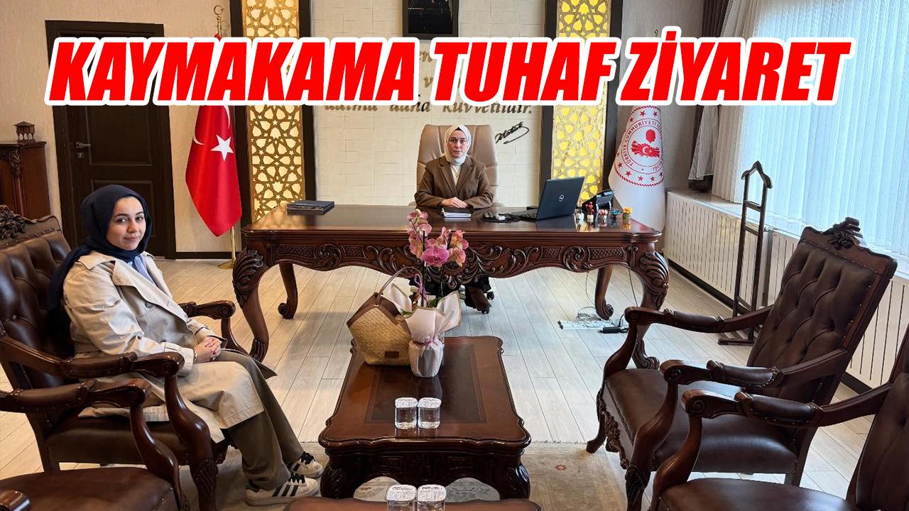 Kaymakama tuhaf ziyaret