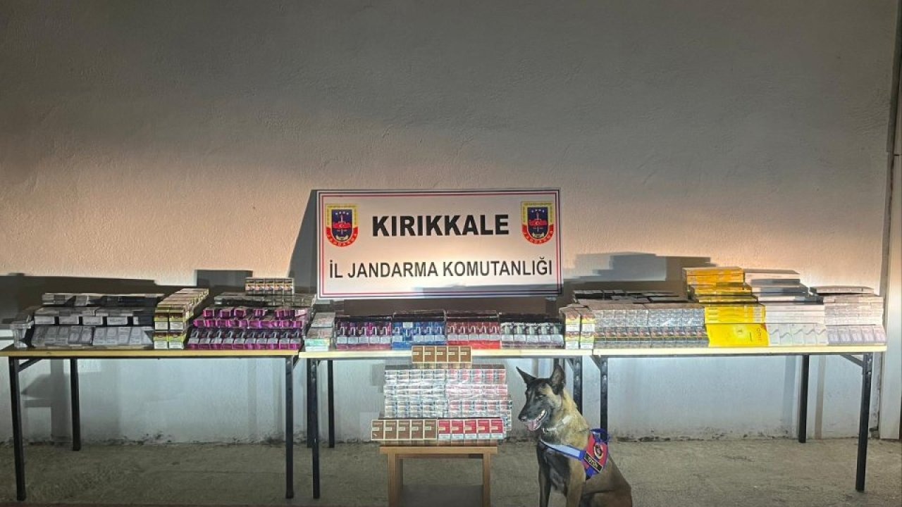 Kırıkkale&#039;de kargo aracında kaçak tütün ürünleri ele geçirildi
