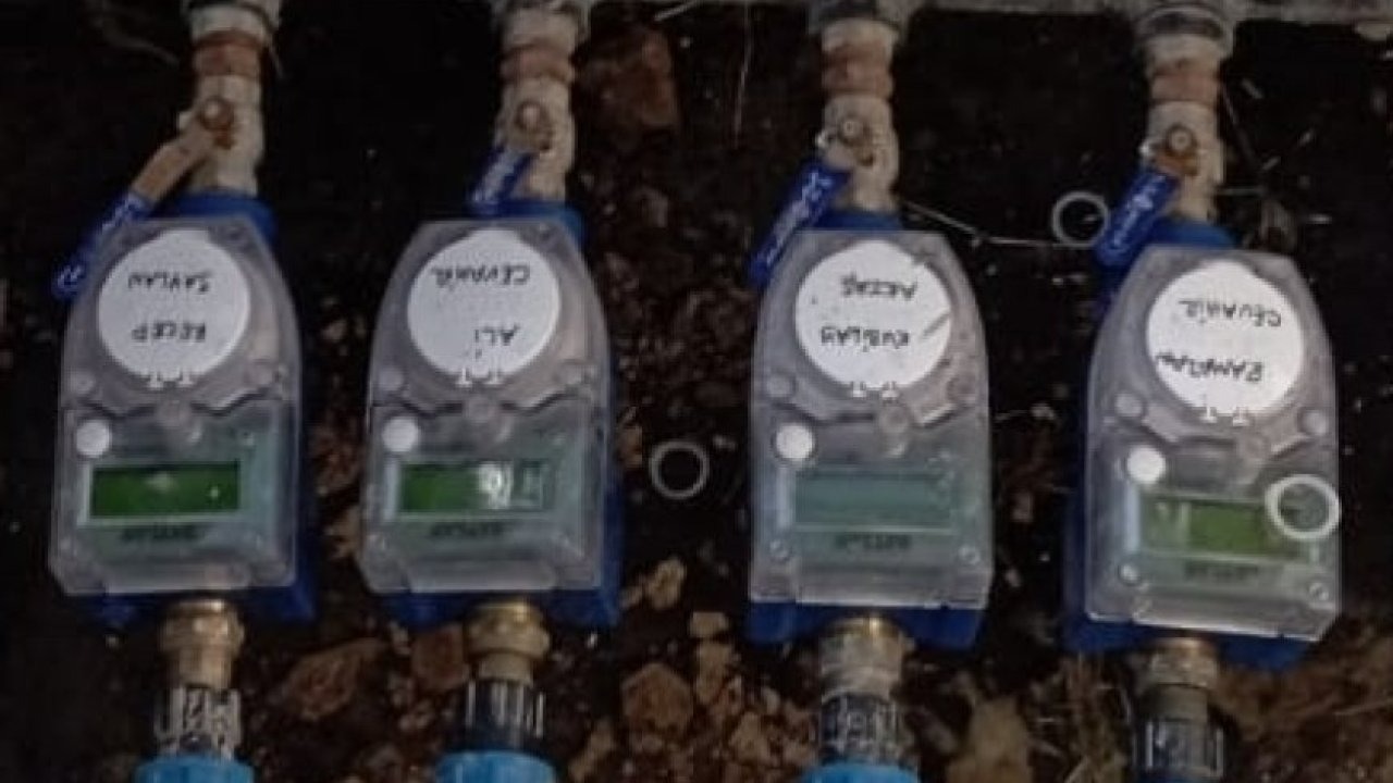 Kırşehir&#039;in Boztepe ilçesinin tüm köylerinde akıllı su sayaçları yerleştirildi