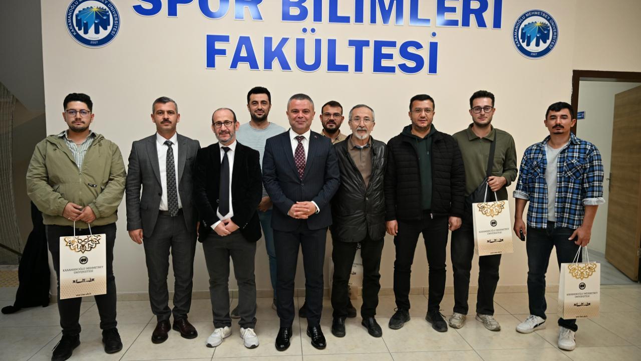 KMÜ spor bilimleri durmuyor