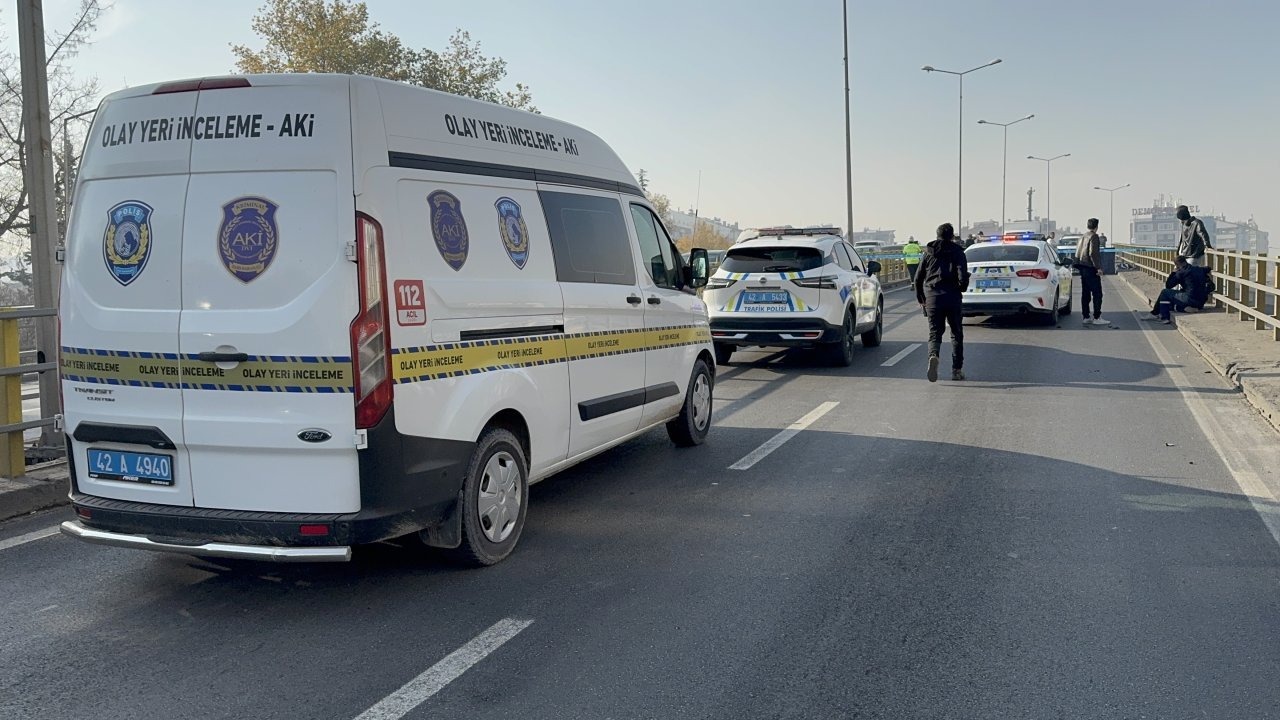 Konya'da tırla çarpışan motosikletin sürücüsü hayatını kaybetti