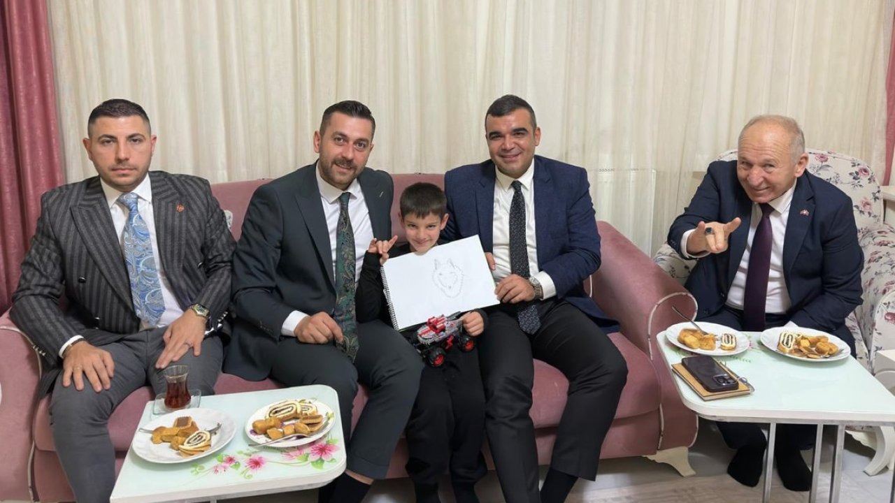 MHP Beypazarı İlçe Başkanı Erdoğan Orhan'dan ev ziyaretleri