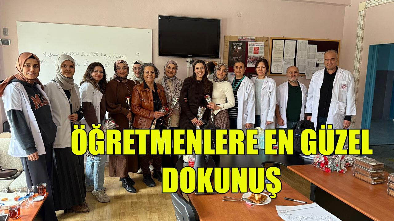 Öğretmenlere en güzel dokunuş
