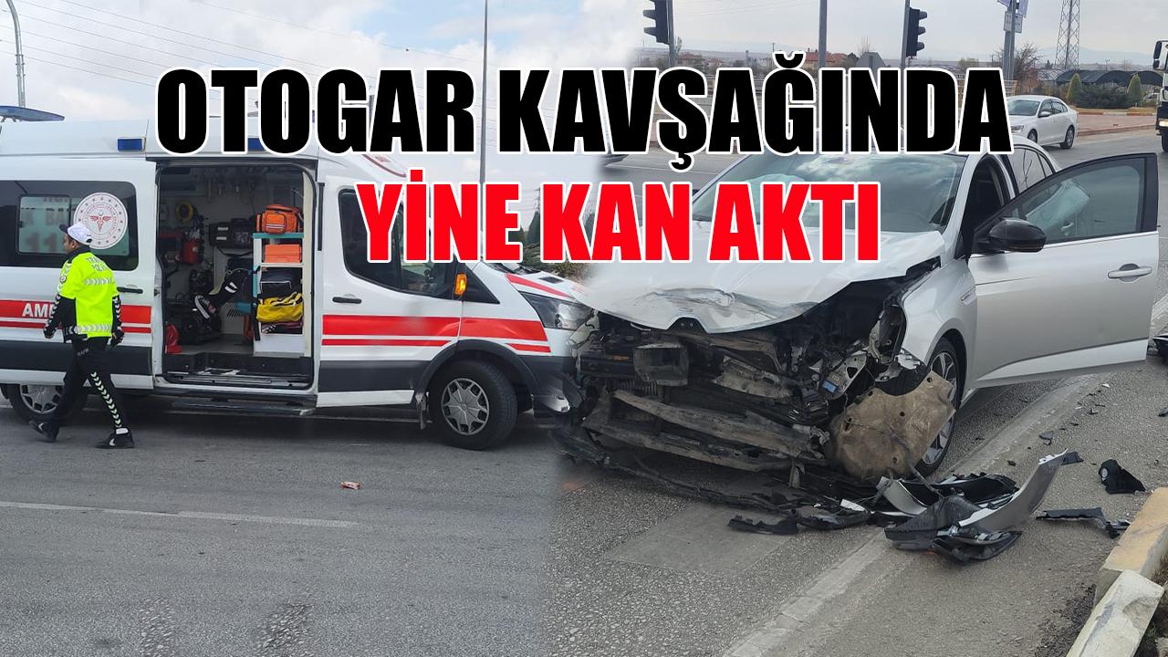 Otogar kavşağında yine kan aktı: 2 yaralı