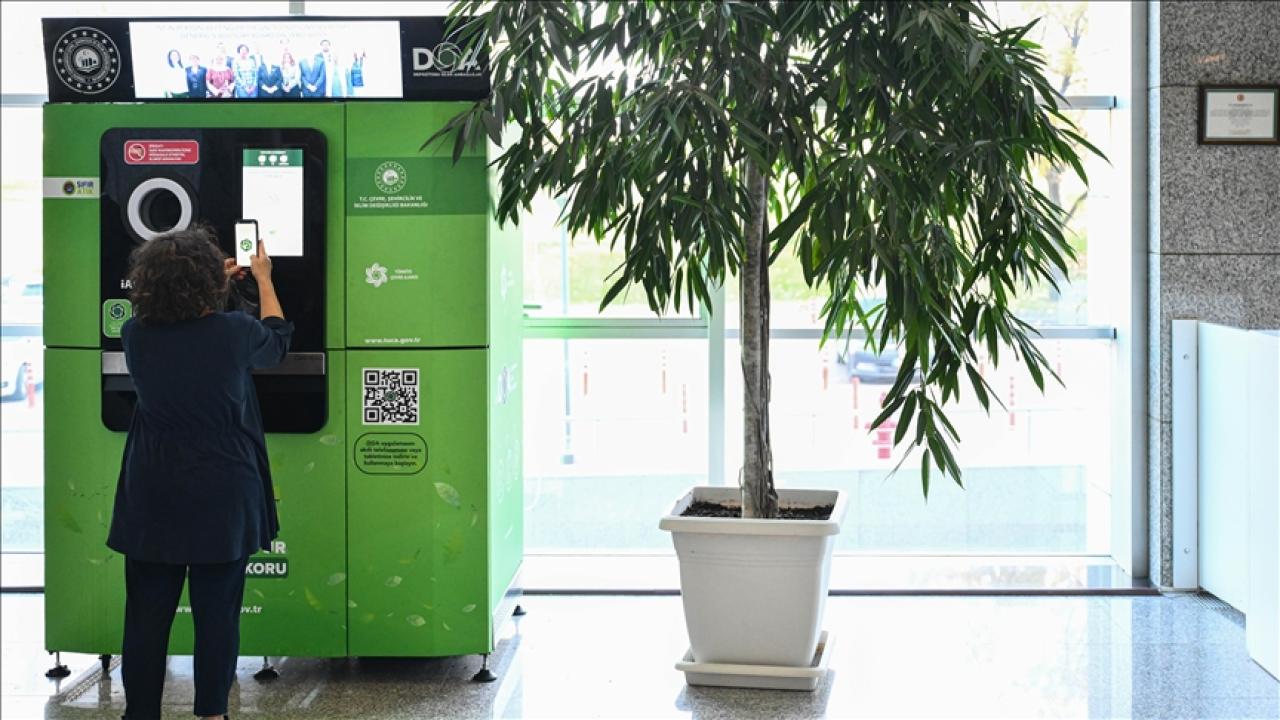 Sıfır atık makineleri hizmete alındı