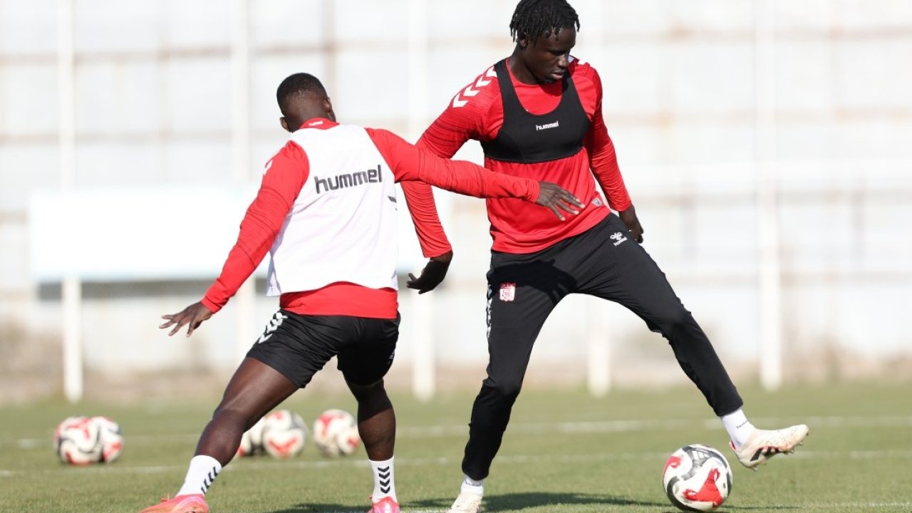Sivasspor, Boluspor maçının hazırlıklarını sürdürdü