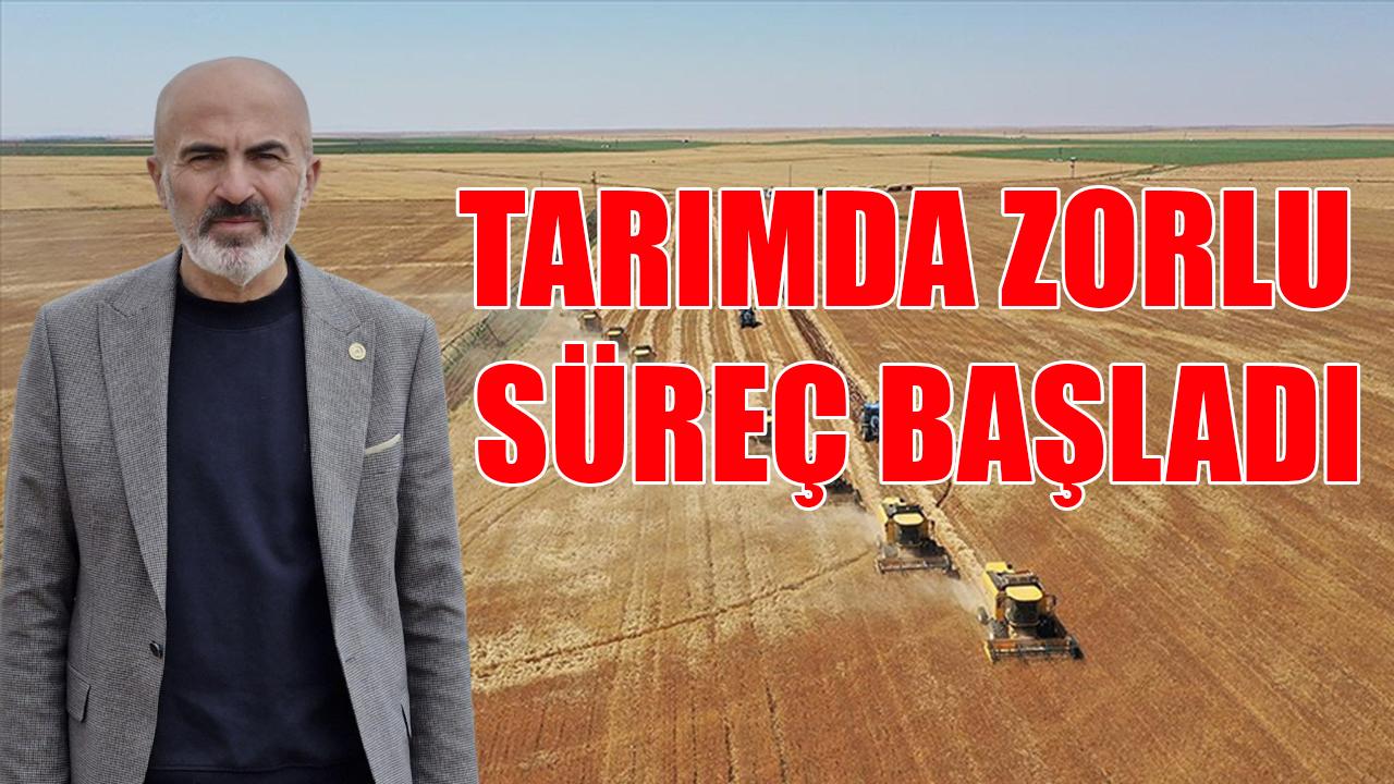 Tarımda zorlu süreç başladı