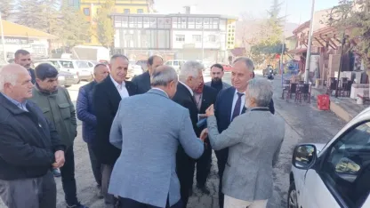 MHP Konya İl Başkanı Karaarslan Hüyük ilçesini ziyaret etti
