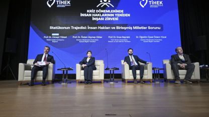 TİHEK'ten "Kriz Dönemlerinde İnsan Haklarının Yeniden İnşası Zirvesi"