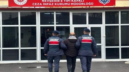 Nevşehir'de 18 yıl 4 ay kesinleşmiş hapis cezası bulunan firari yakalandı