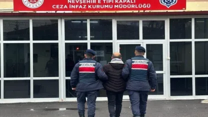 Nevşehir'de 18 yıl 4 ay kesinleşmiş hapis cezası bulunan firari yakalandı