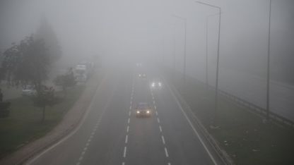 Eskişehir'de sis etkili oldu