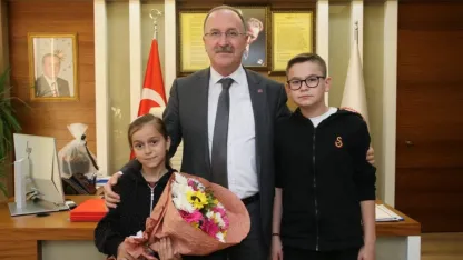 Antalya'yı merak eden Nevşehirli öğrenci, Milli Eğitim Müdürünün misafiri oldu