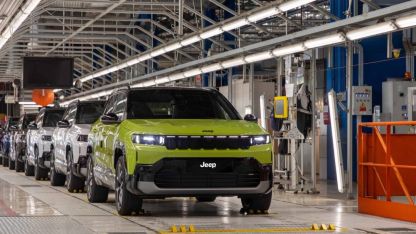 Jeep SUV modeli Compass'ın üretimine başladı