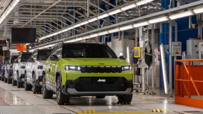 Jeep SUV modeli Compass'ın üretimine başladı