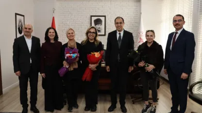 Hayırsever Tacir ailesinden İl Sağlık Müdürü Erşan'a ziyaret