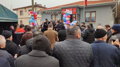 Sarıoğlan'da hayırseverler tarafından yaptırılan Kur'an kursunun açılışı yapıldı