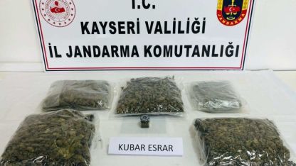 Kayseri'de uyuşturucu operasyonunda 1 zanlı yakalandı