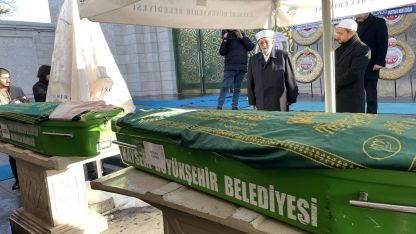 Eski Diyanet İşleri Başkan Yardımcısı Nursaçan’ın vefat eden eşinin cenazesi defnedildi