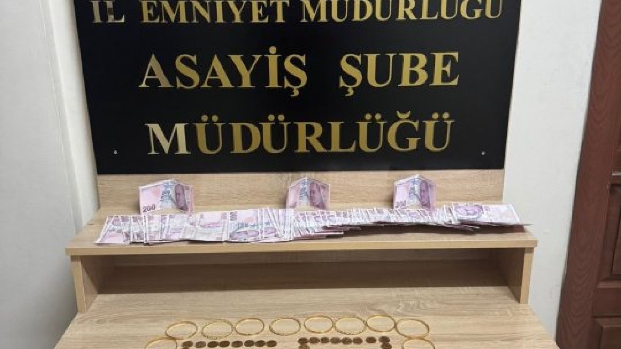 Aksaray&#039;da polis olarak tanıttığı kişinin 5,5 milyon liralık ziynet eşyasını dolandıran şüpheli yakalandı