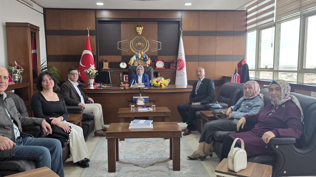 Ali Ankaralı&#039;dan başsavcı Ünver&#039;e ziyaret