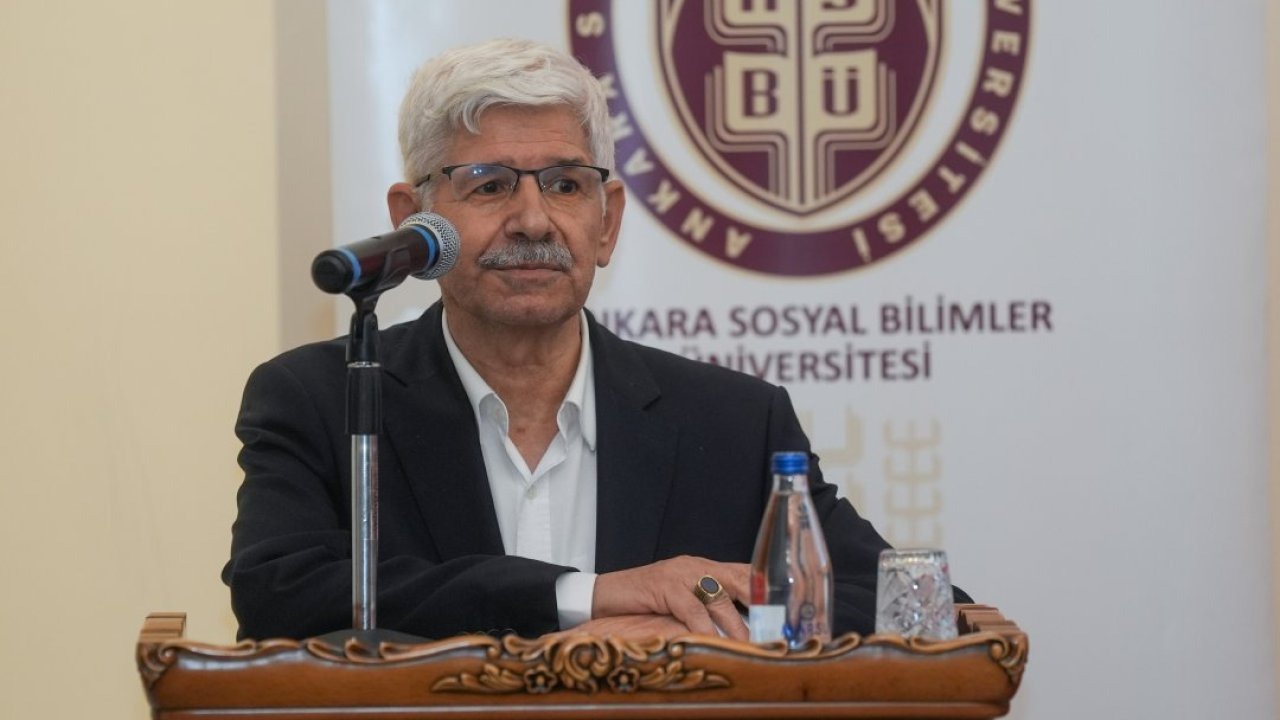 Ankara Sosyal Bilimler Üniversitesinde &quot;Filistin Şiir Şöleni&quot; etkinliği düzenlendi