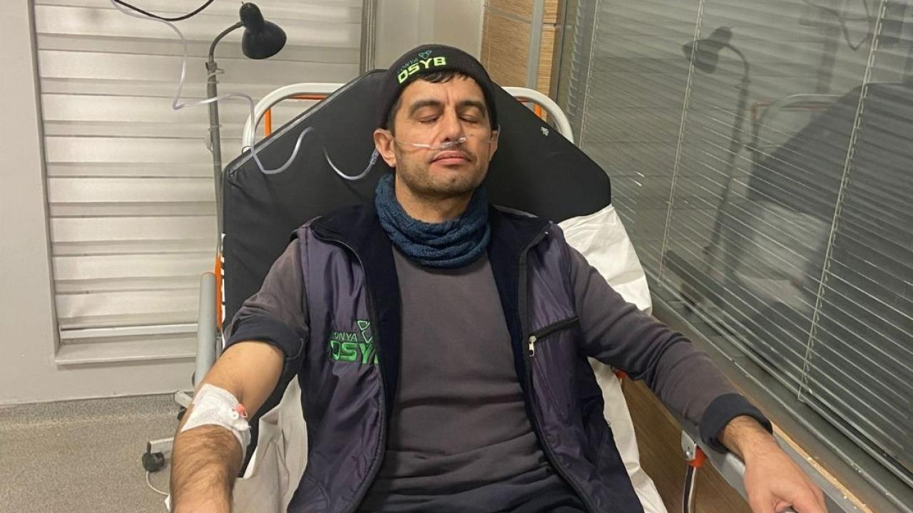 Aşılama çalışmasında talihsiz kaza