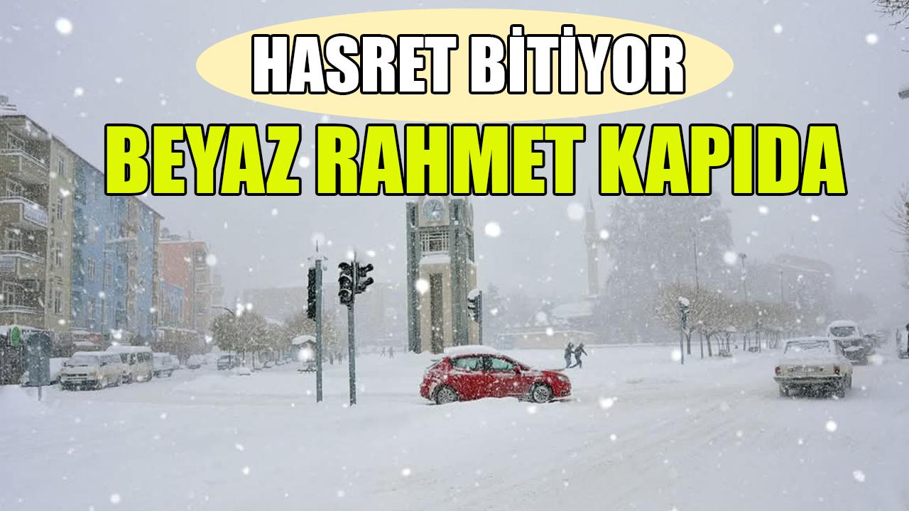 Beyaz rahmet kapıda